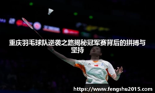 重庆羽毛球队逆袭之路揭秘冠军赛背后的拼搏与坚持